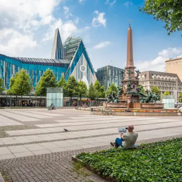 Augustusplatz in Leipzig
