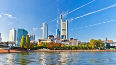 Skyline von Frankfurt
