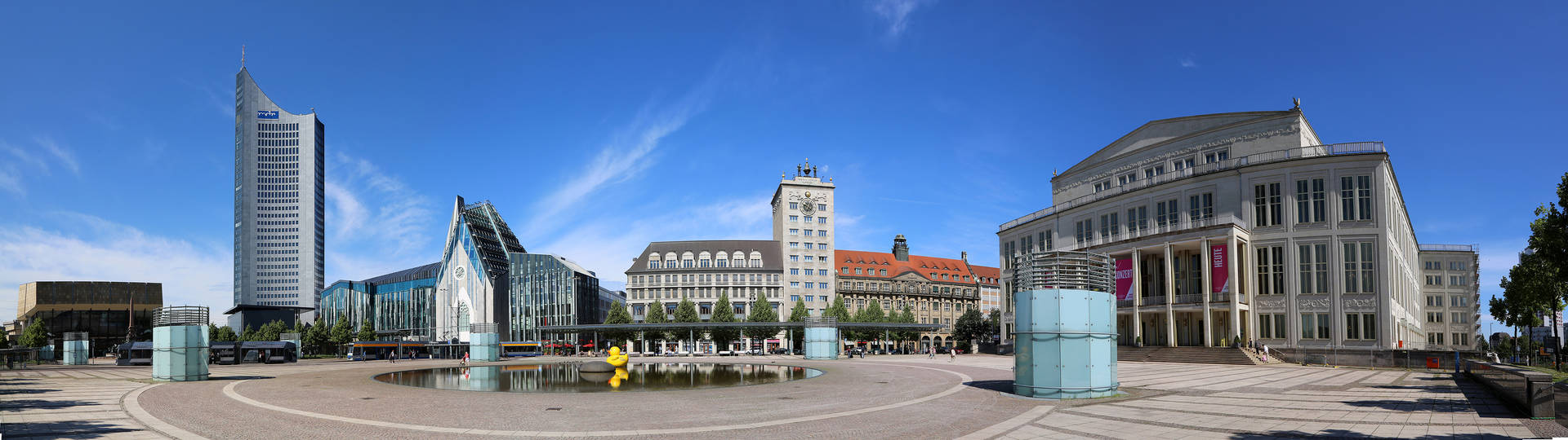 Augustusplatz Leipzig - H4 Hotel Leipzig - Offizielle Webseite