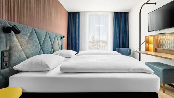 Hotel room at the H2 Hotel Erfurt