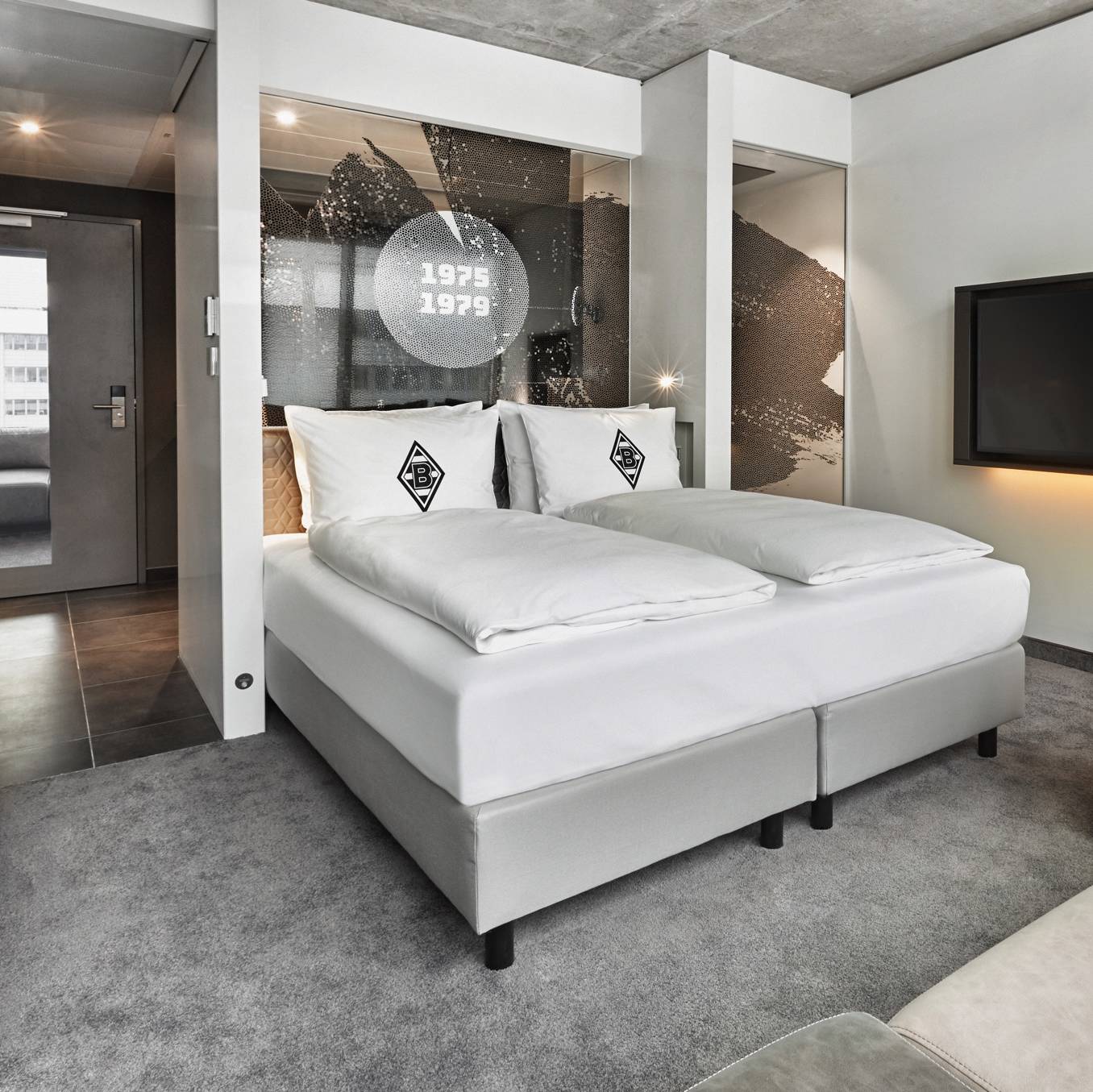Hotelkamer voor fans van Borussia H4 Hotel Mönchengladbach