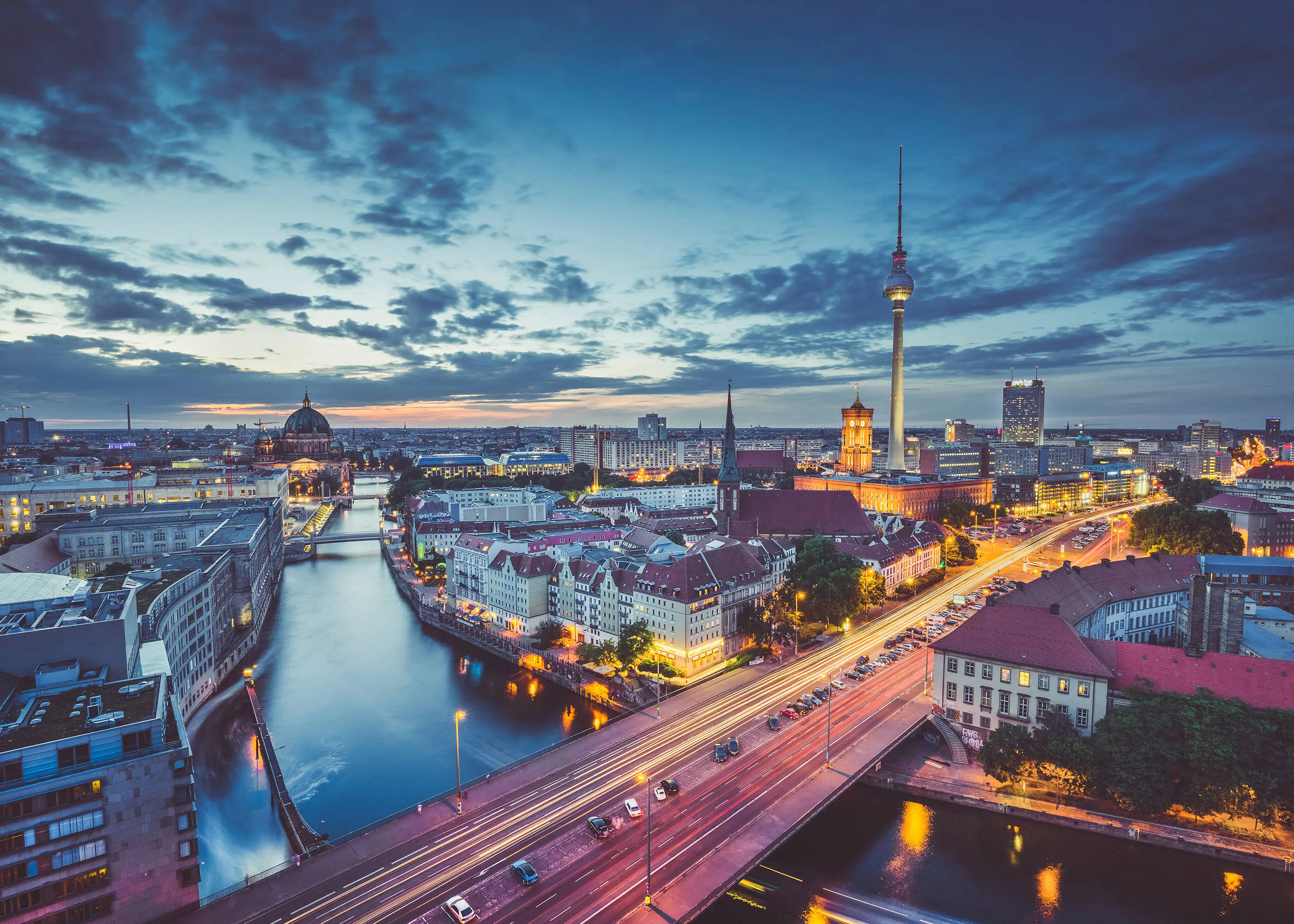 Skyline di Berlino.
