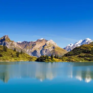 Blick vom Titlis in Engelberg - H-Hotels in Engelberg - Offizielle Webseite