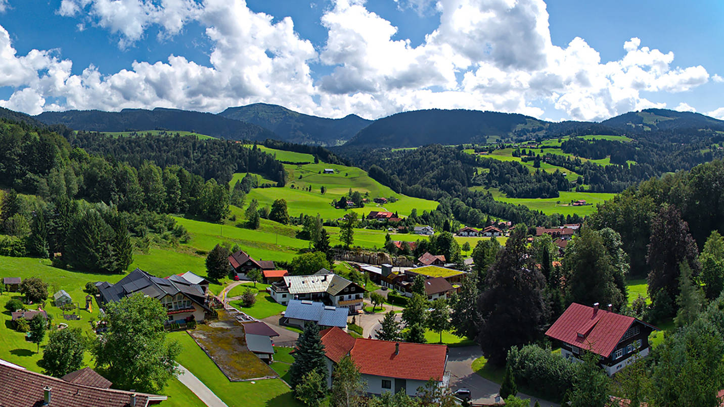 Panoramablick - Oberstaufen