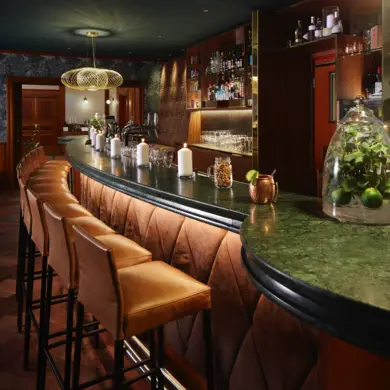 Hotel bar at the HYPERION Hotel Berlin