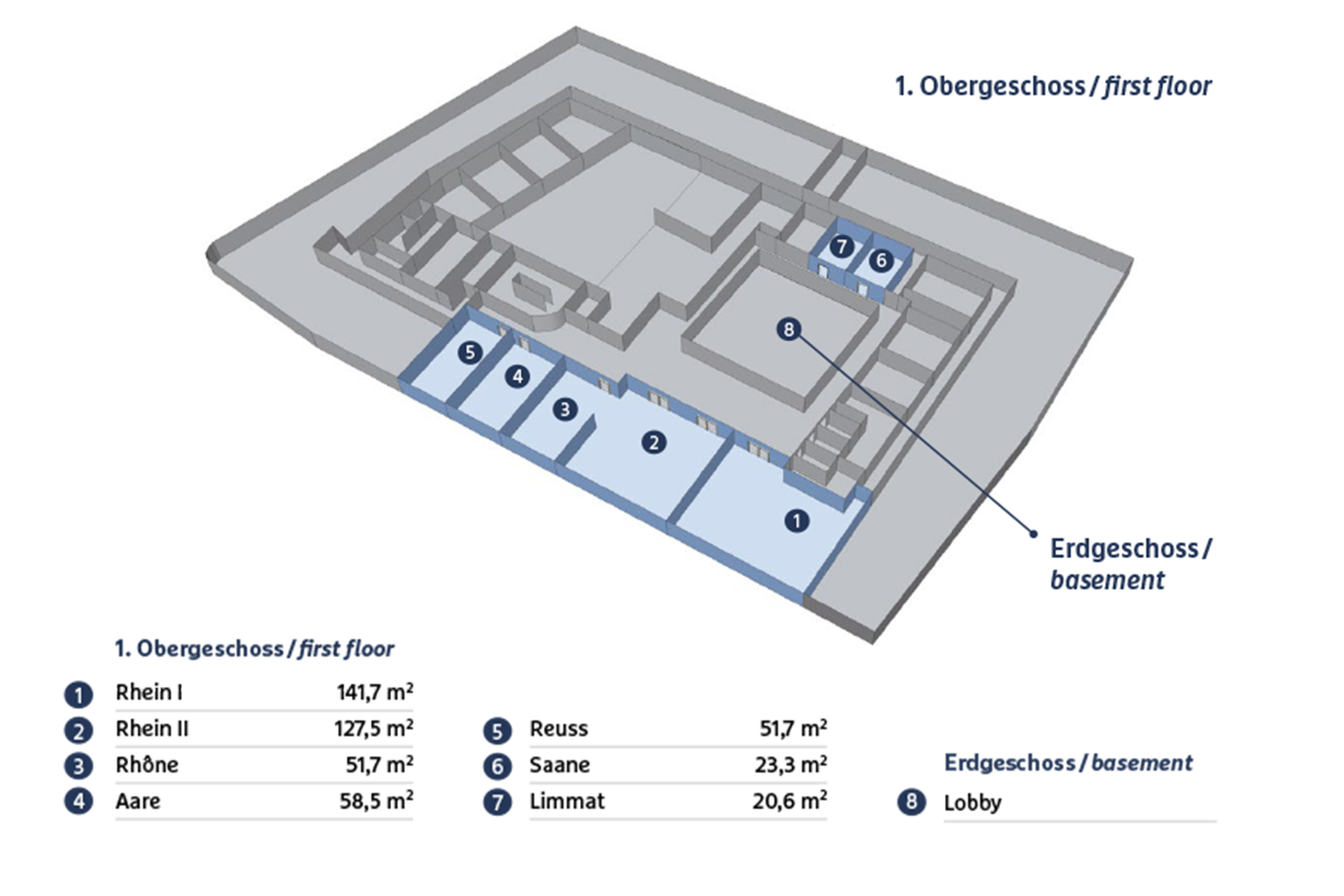 Location plan of the premises for meetings at the Hyperion Hotel Dresden am Schloss - Official website Location plan of the premises for meetings at the Hyperion Hotel Dresden am Schloss - Official website