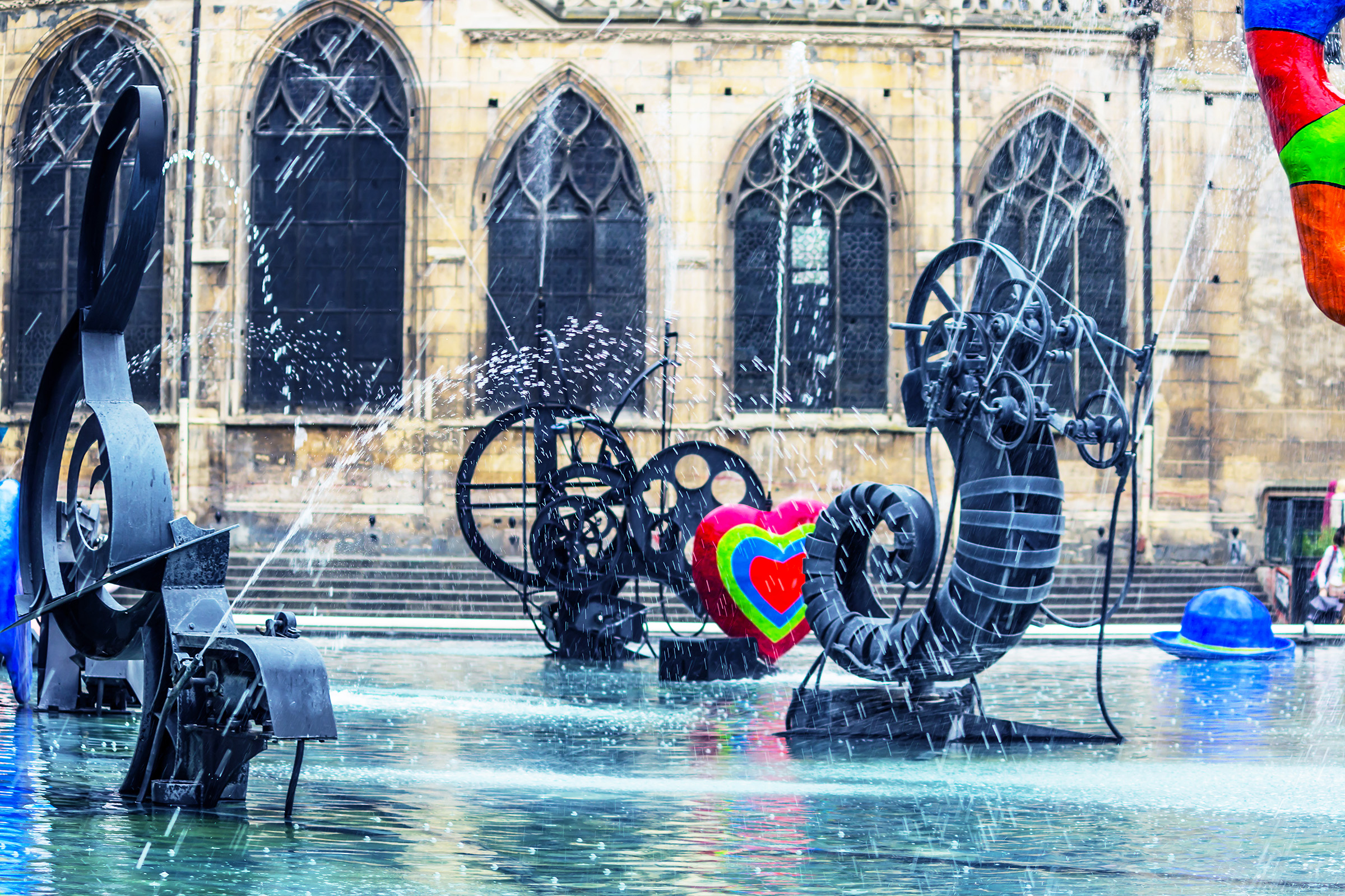 Stravinsky-Brunnen im Centre Pompidou - Städtereise nach Paris mit H-Hotels.com - Offizielle Webseite Stravinsky-Brunnen im Centre Pompidou - Städtereise nach Paris mit H-Hotels.com - Offizielle Webseite