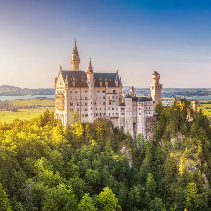 Castello di Neuschwanstein vicino a Garmisch-Partenkirchen