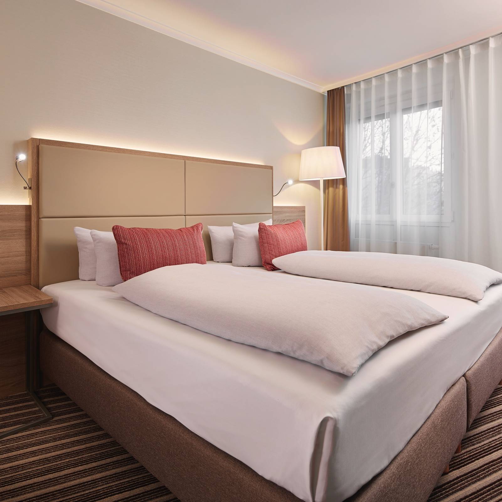 Moderne inrichting Hyperion Hotel Berlin