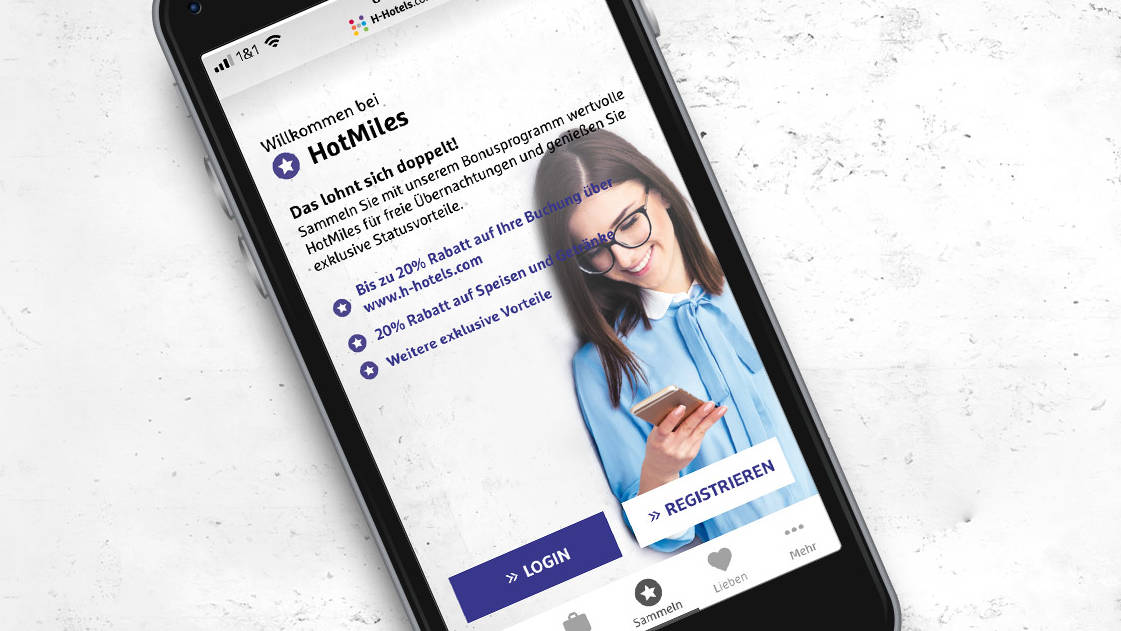 Mit der App HotMiles sammeln und sparen Mit der App HotMiles sammeln und sparen