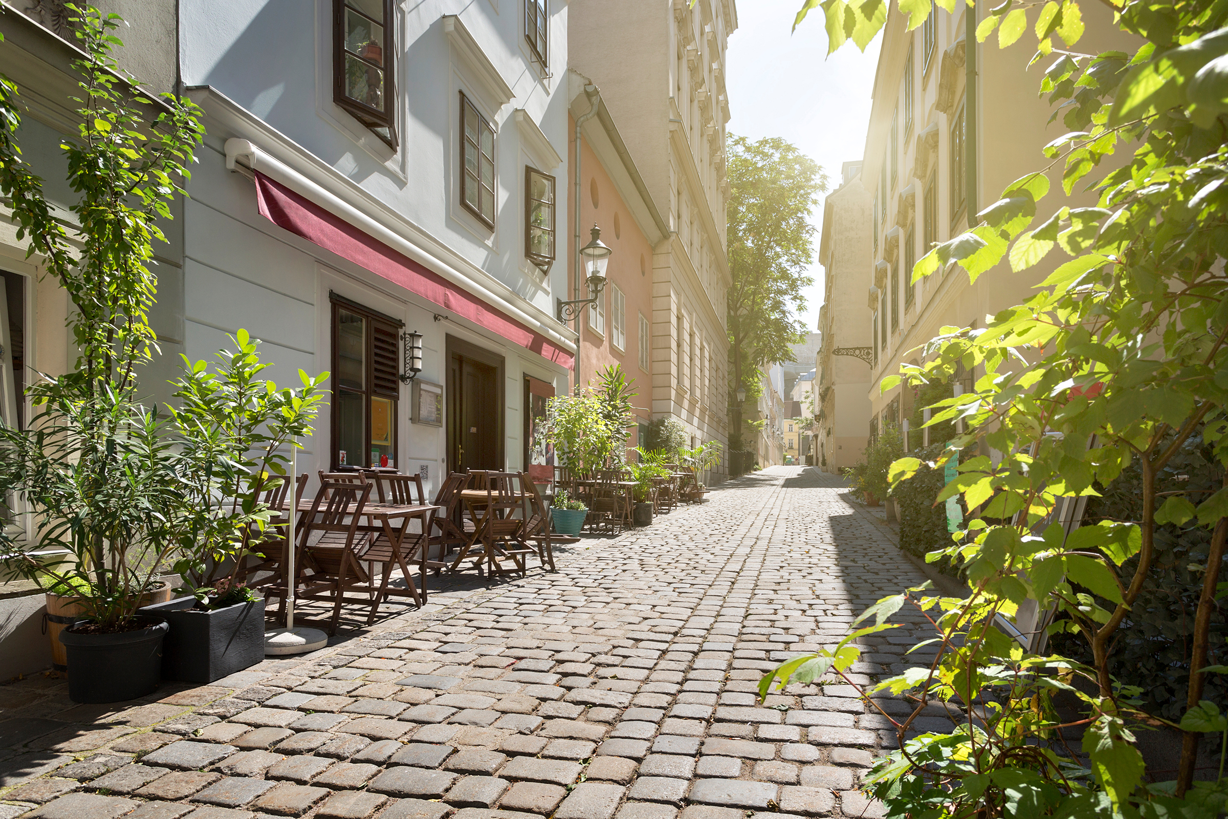 Gasse in der Wiener Innenstadt | H-Hotels.com