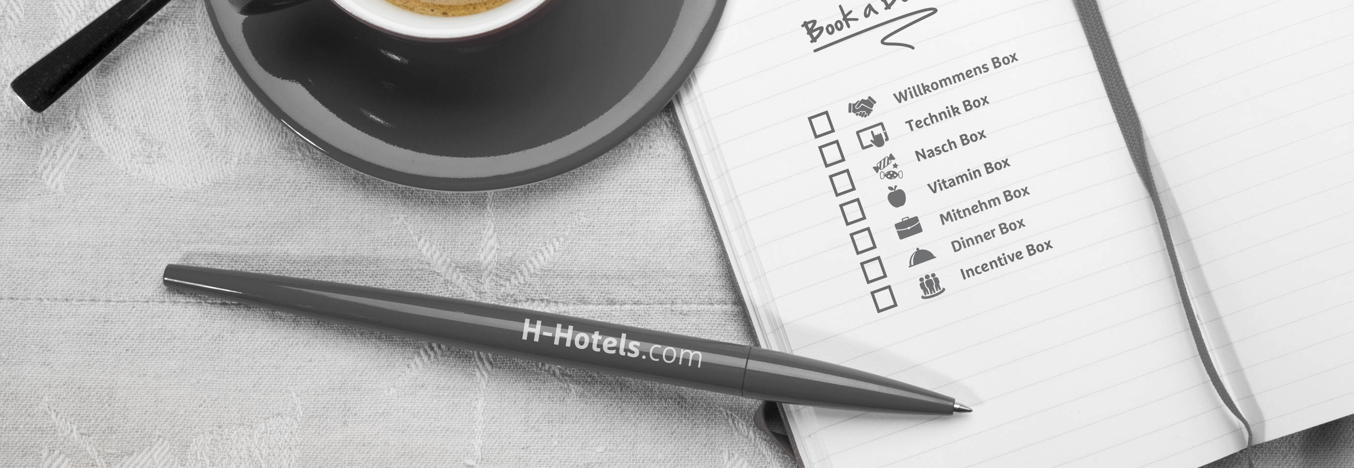 Optional add-ons - meetings with H-Hotels.com