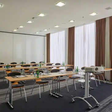 Salles de réunion entièrement équipées de l‘hôtel H4 Hotel Solothurn - site internet officiel