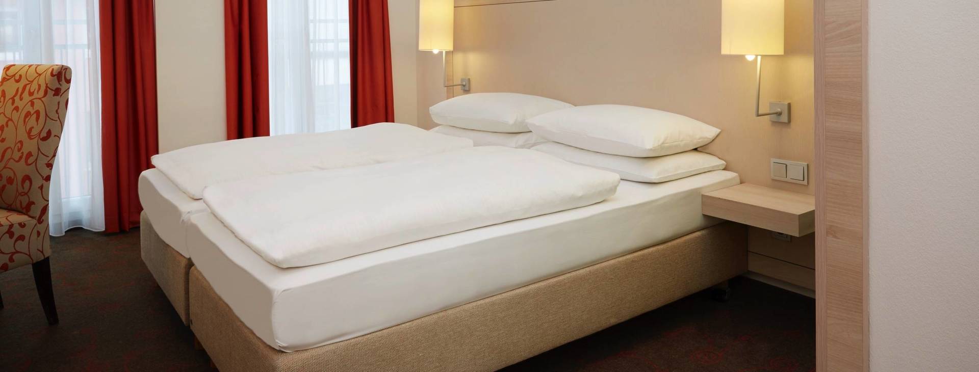 Chambre Confort de l‘hôtel H+ Hotel München - site internet officiel
