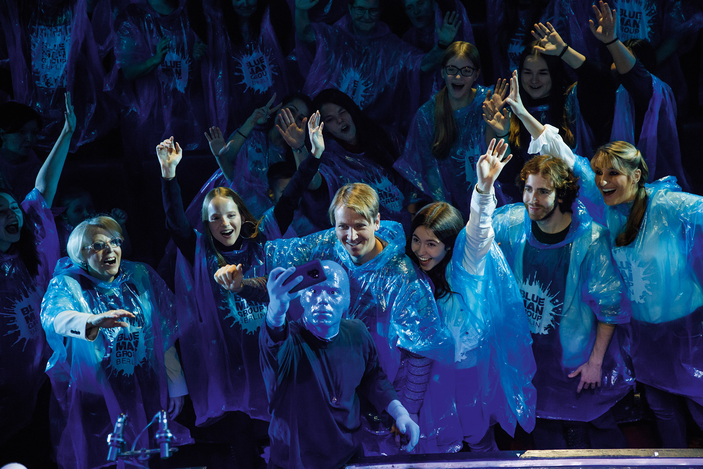 Blue Man Group Erste Reihen - H-Hotels.com Blue Man Group Erste Reihen - H-Hotels.com