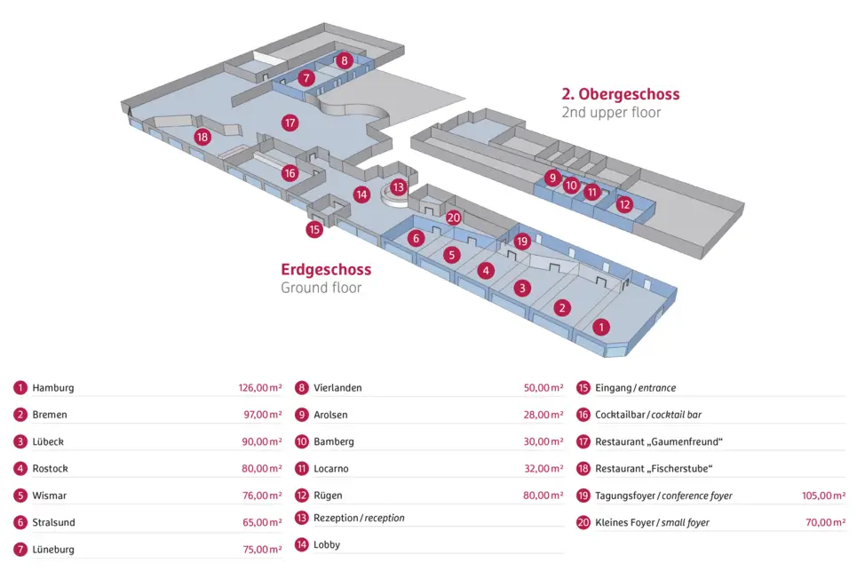 Tagungsraumplan vom H4 Hotel Hamburg Bergedorf Tagungsraumplan vom H4 Hotel Hamburg Bergedorf