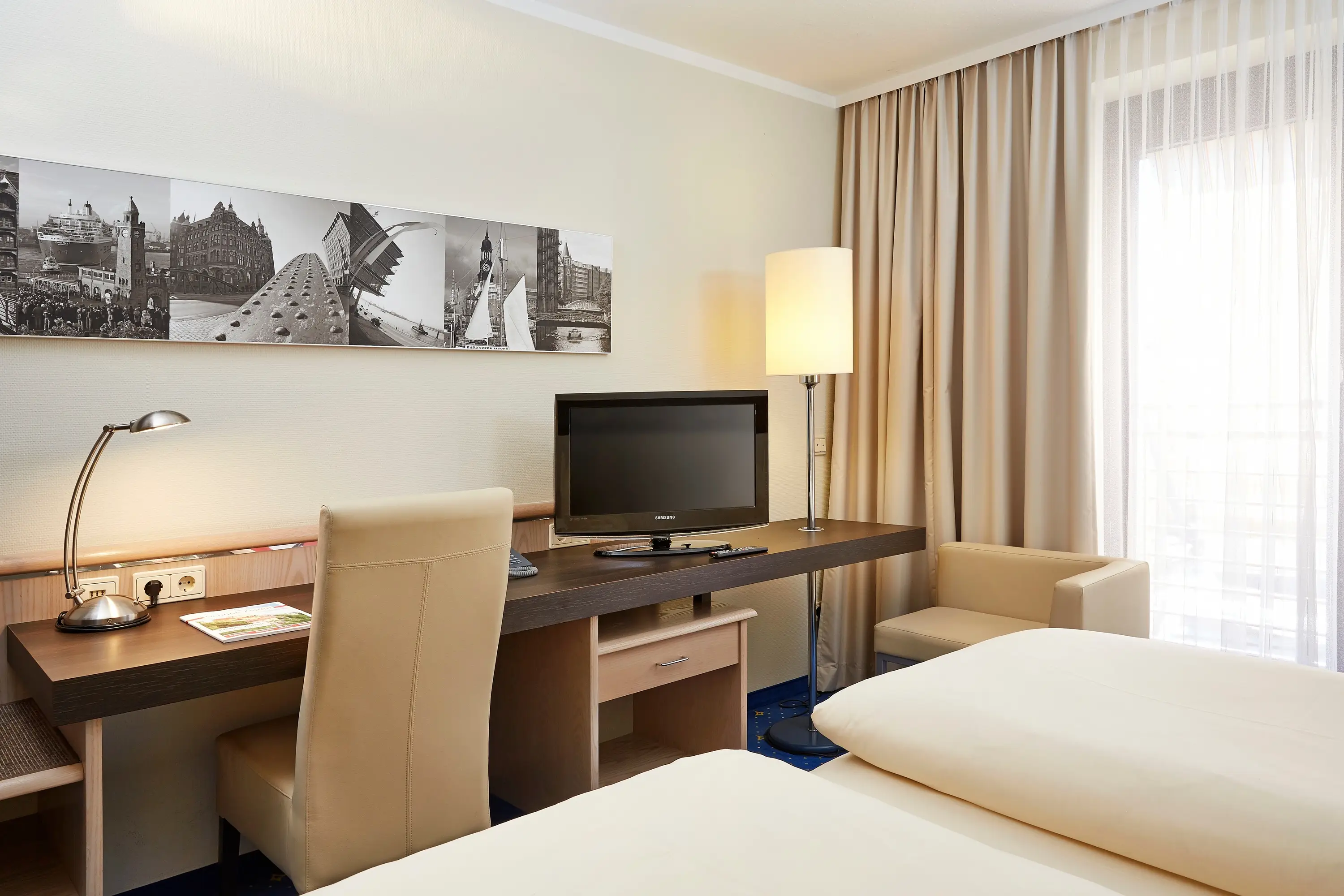 Chambres d'hôtel au design moderne