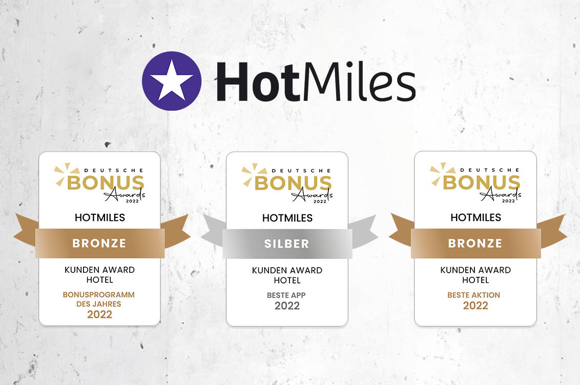 H-Hotels.com is one of the winners of the Deutsche Bonus Awards 2022 H-Hotels.com is one of the winners of the Deutsche Bonus Awards 2022