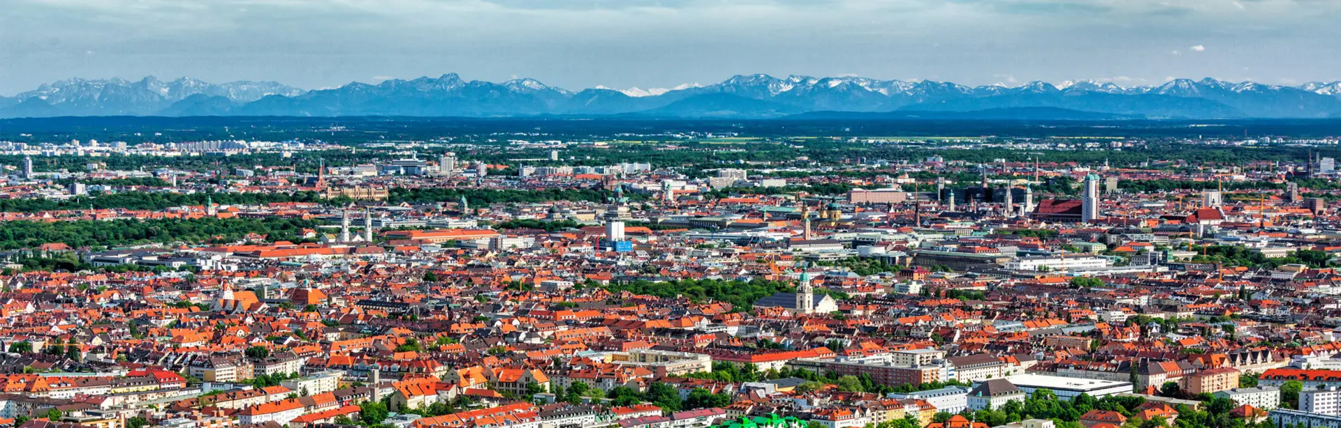 Blick über München - H.ome Serviced Apartments München - Offizielle Webseite