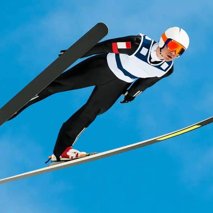 Ski jumping near Garmisch-Partenkirchen