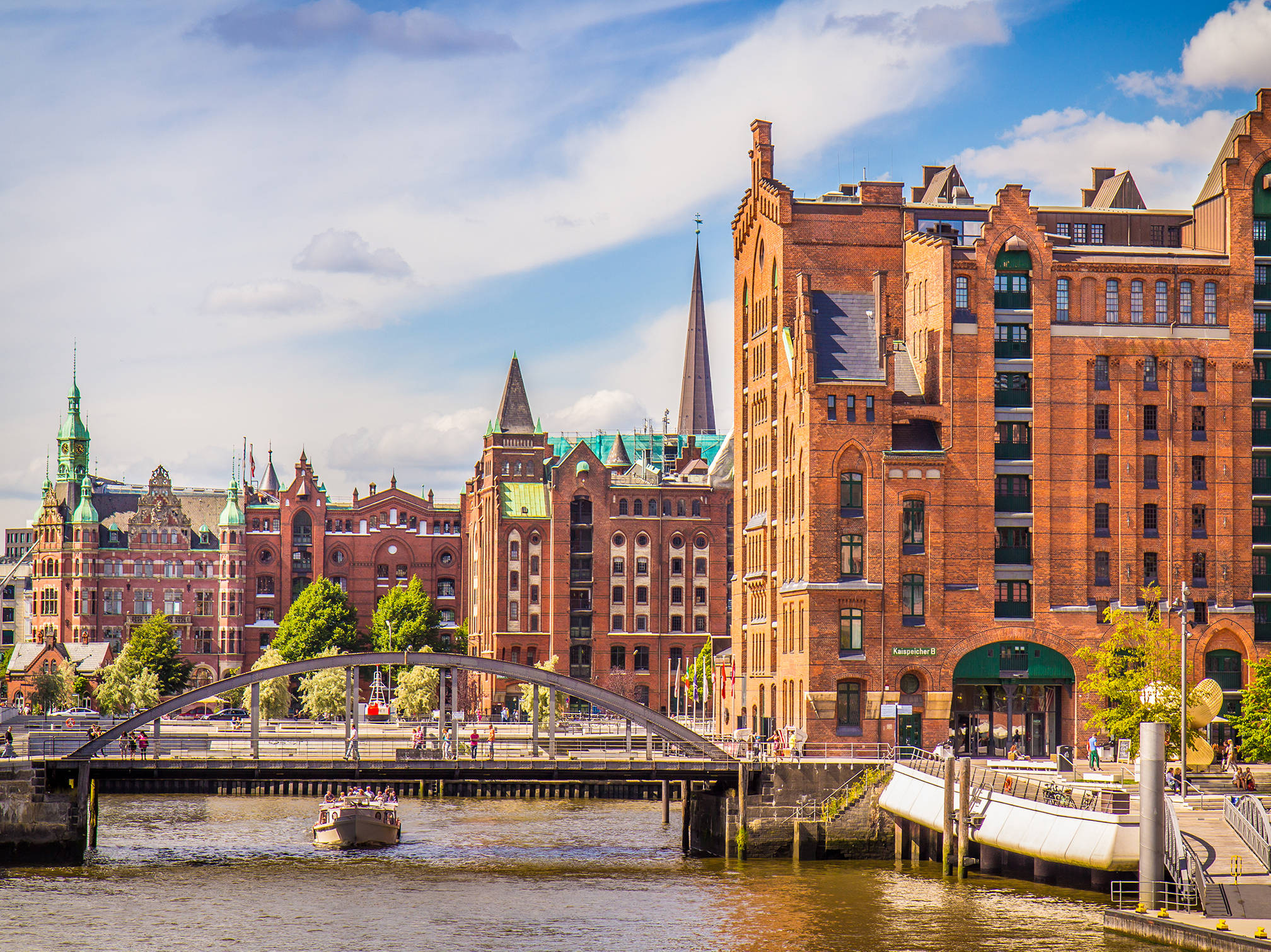 Historische Speicherstadt Hamburg bequerm erreicht vom Hyperion Hotel Hamburg - Offizielle Webseite