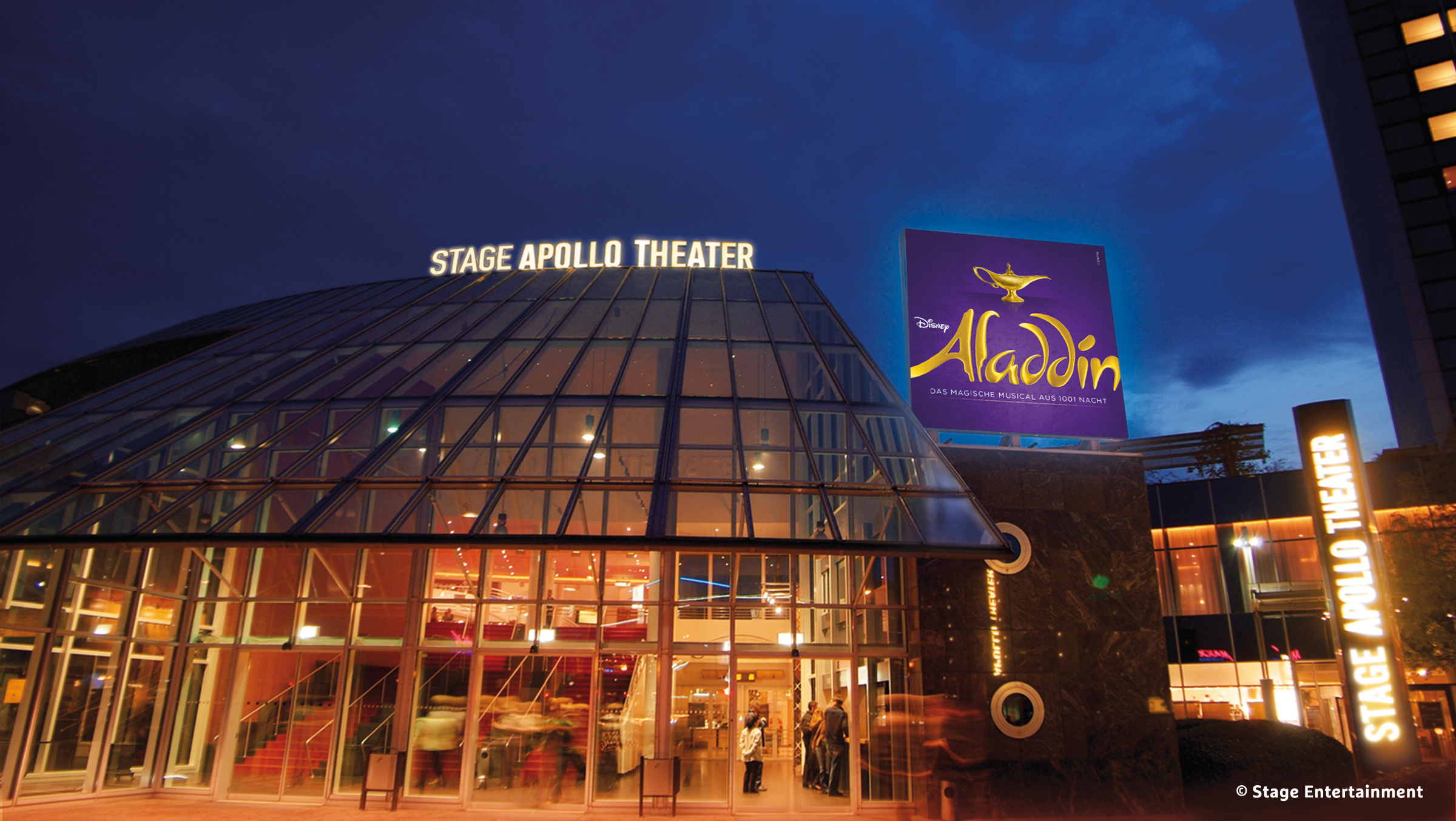Stage Apollo Theater in Stuttgart | Musical Aladdin mit H-Hotels.com Stage Apollo Theater in Stuttgart | Musical Aladdin mit H-Hotels.com