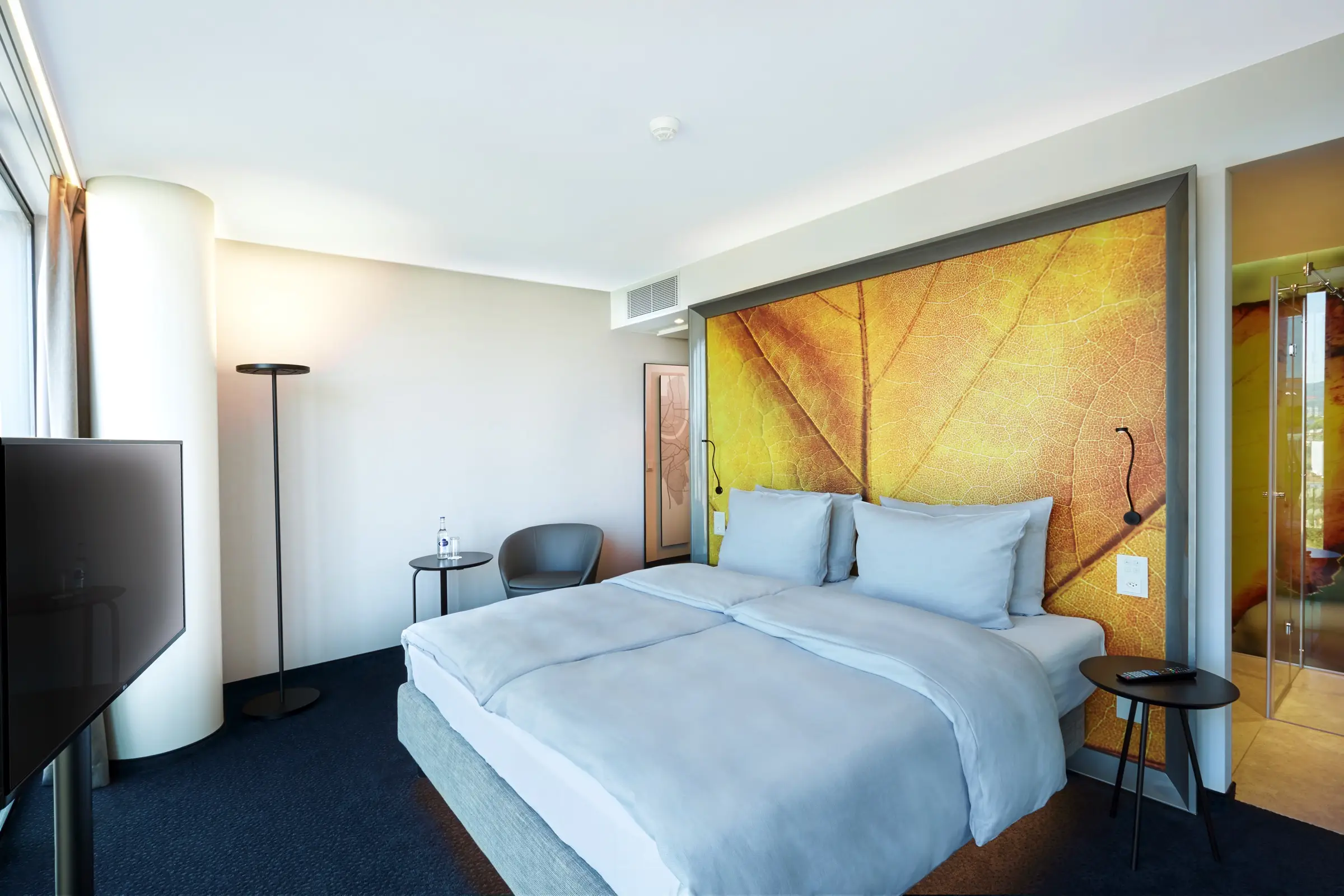 Modernes Superior King Zimmer im Hyperion Hotel Basel - Offizielle Webseite