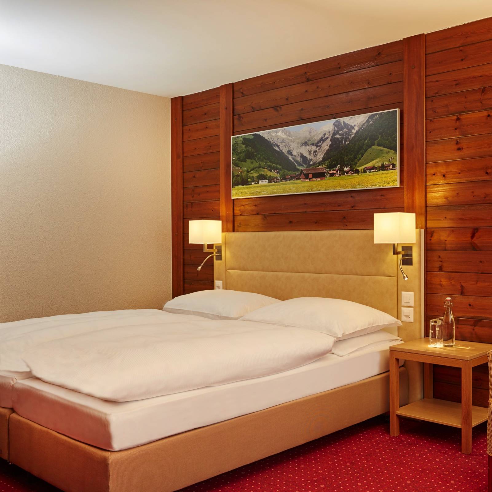 Gemoedelijke inrichting H+ Hotel & Spa Engelberg