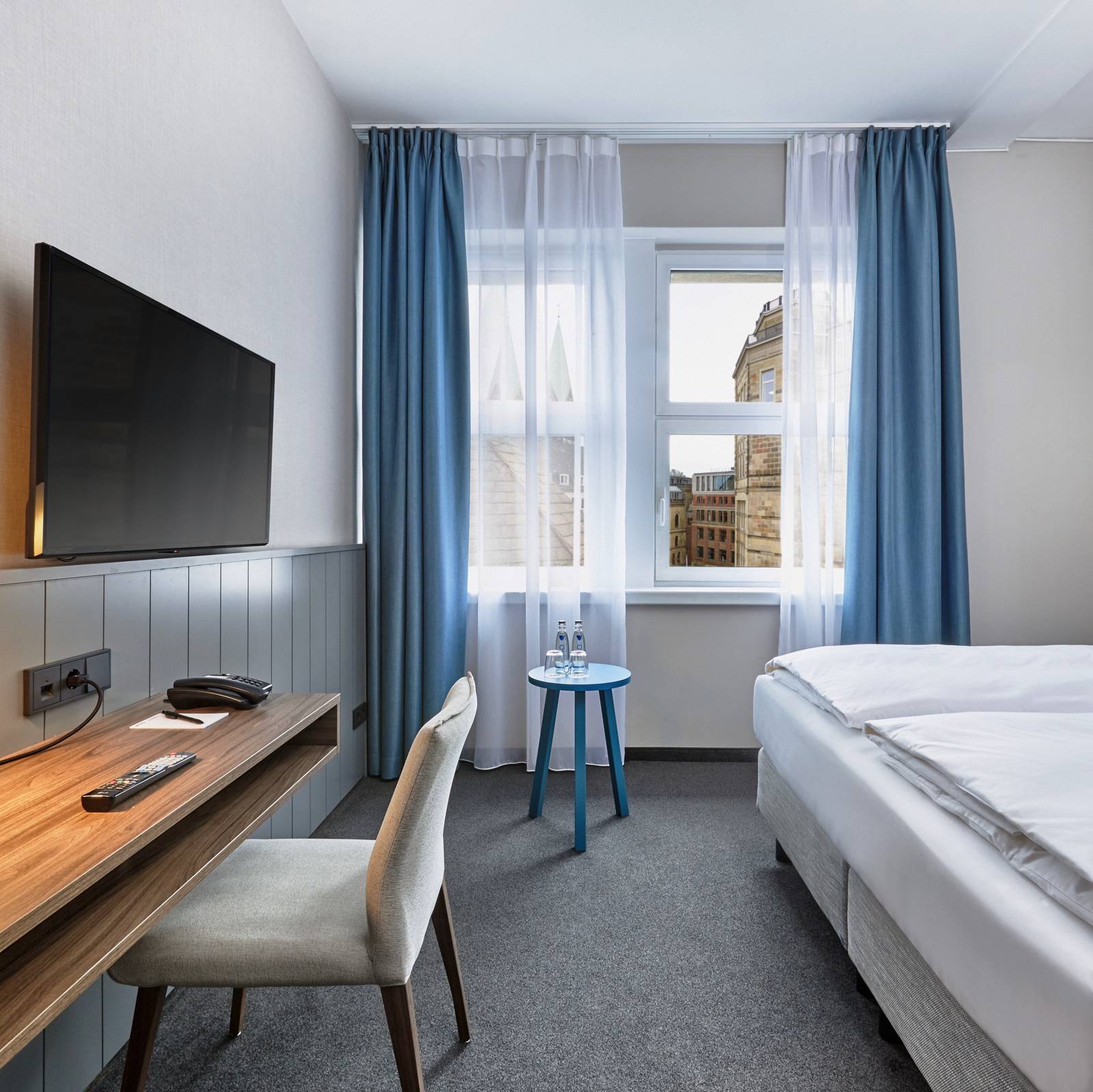 Gemoderniseerde inrichting H+ Hotel Bremen