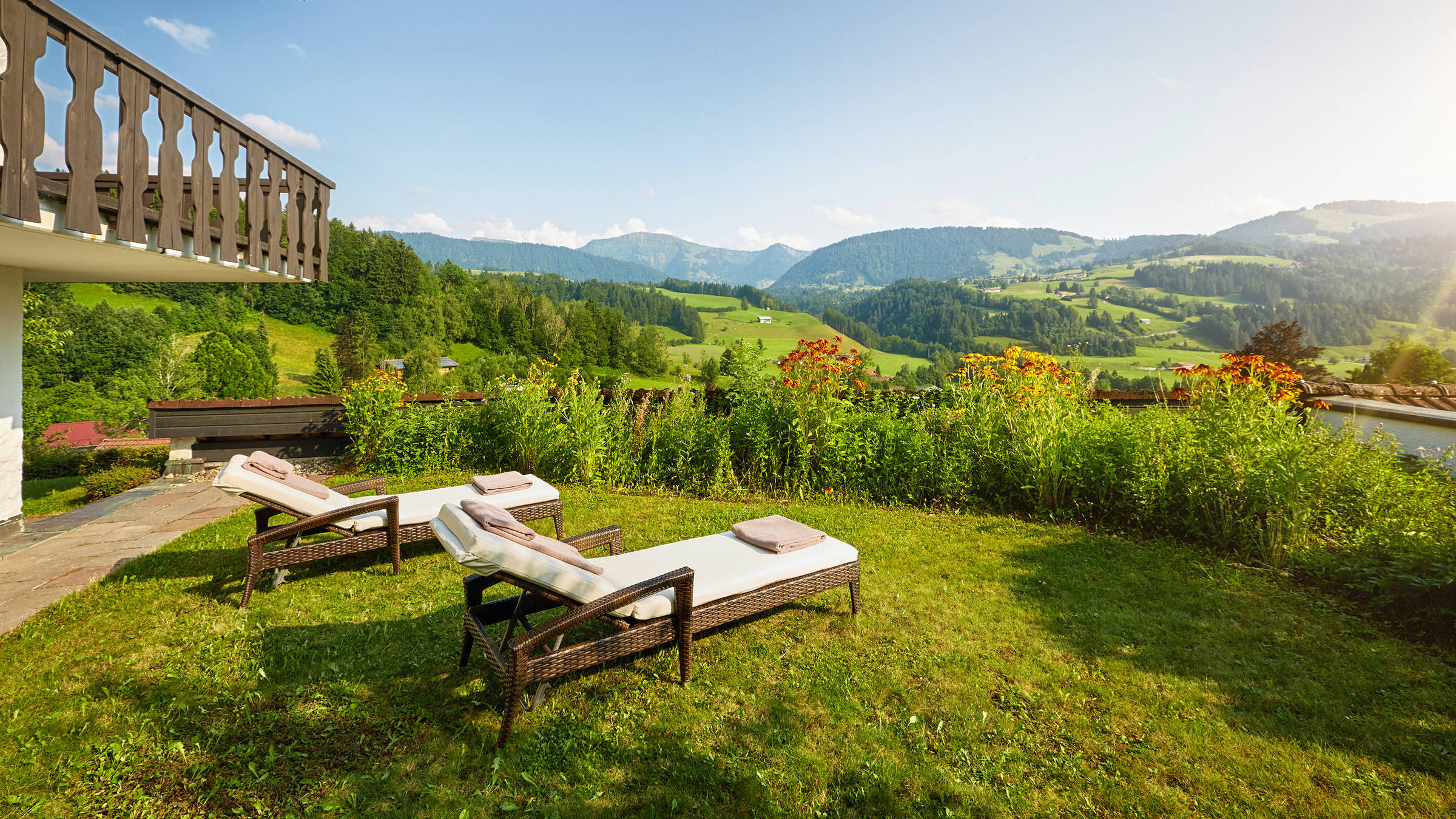 Nature garden - H+ Hotel Balance Oberstaufen Nature garden - H+ Hotel Balance Oberstaufen