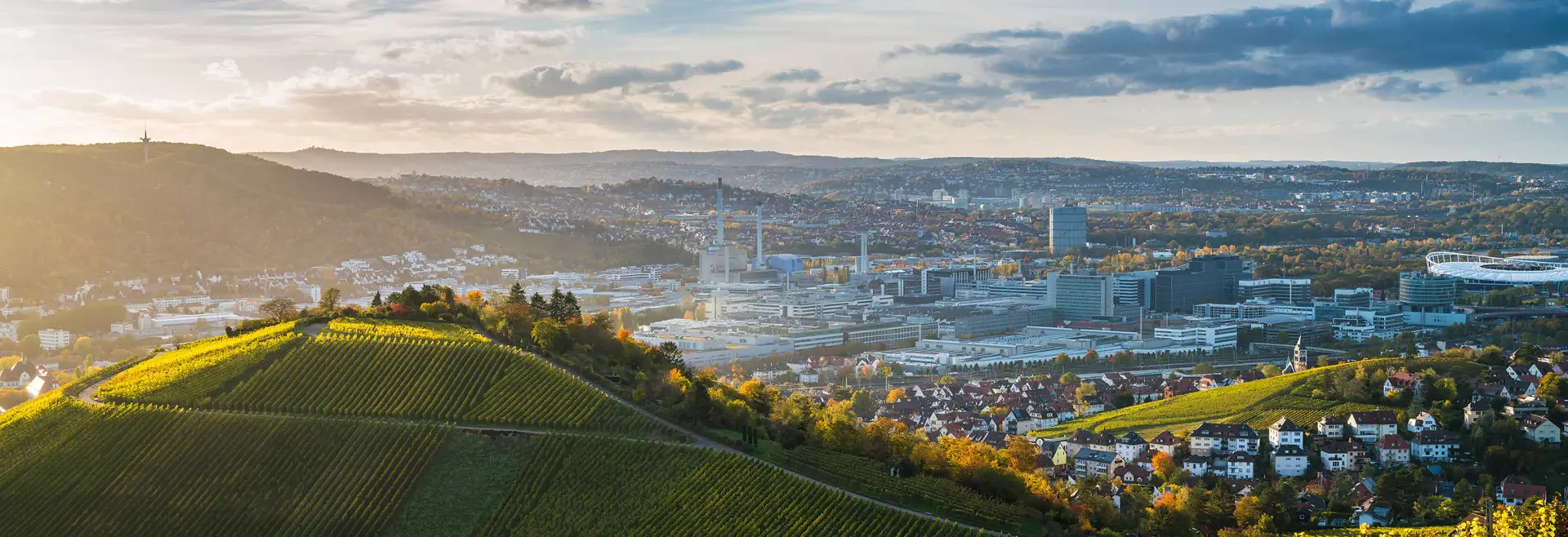 Vista sobre Stuttgart - H+ Hotel Stuttgart Herrenberg
