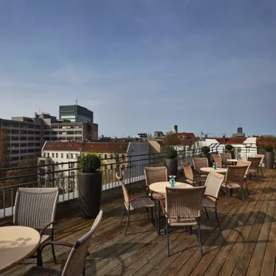 Dachterrasse - HYPERION Hotel Berlin