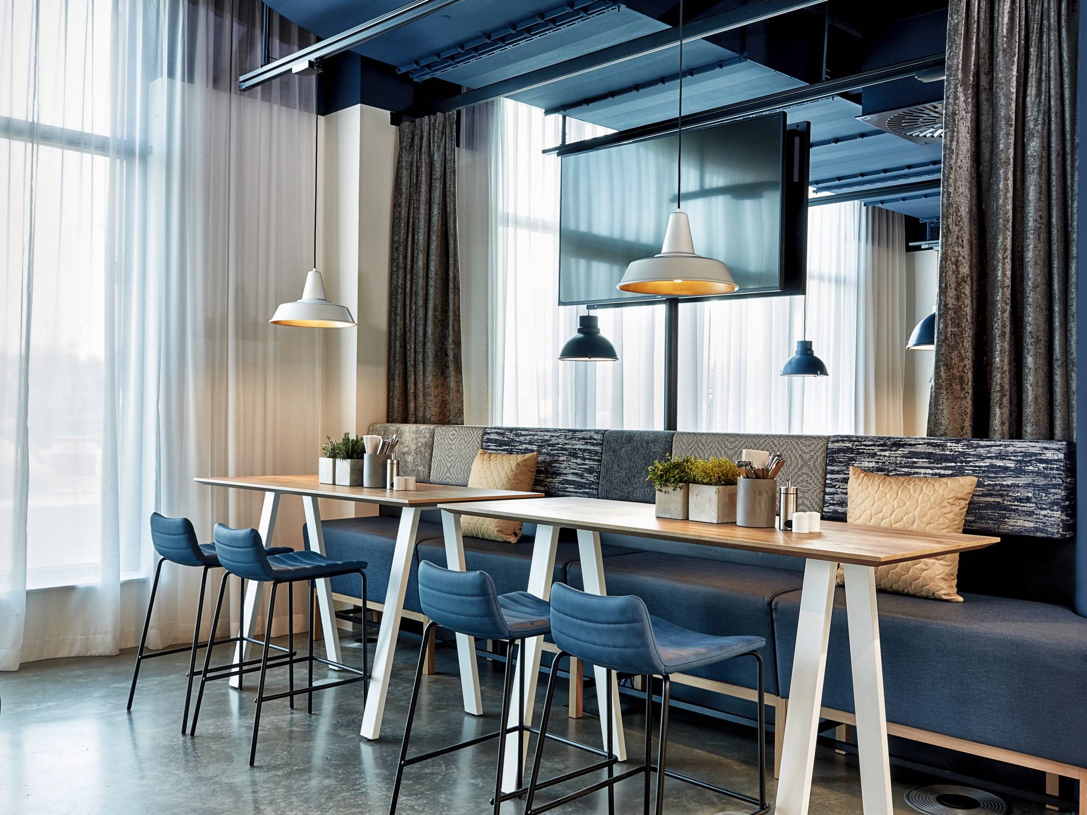 Ресторан - H2 Hotel München Olympiapark Ресторан