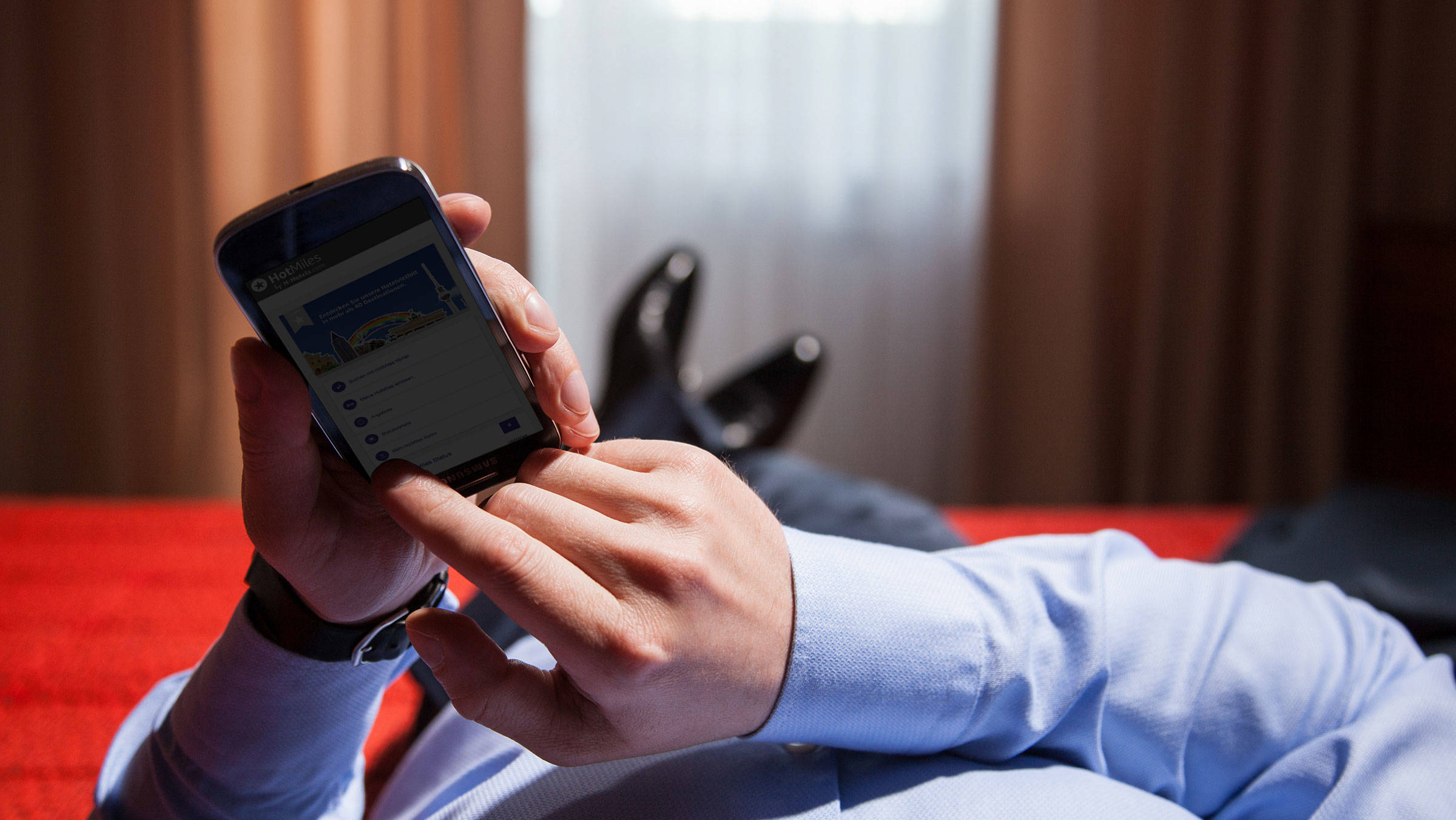App herunterladen - HotMiles das Bonusprogramm von H-Hotels.com App herunterladen - HotMiles das Bonusprogramm von H-Hotels.com