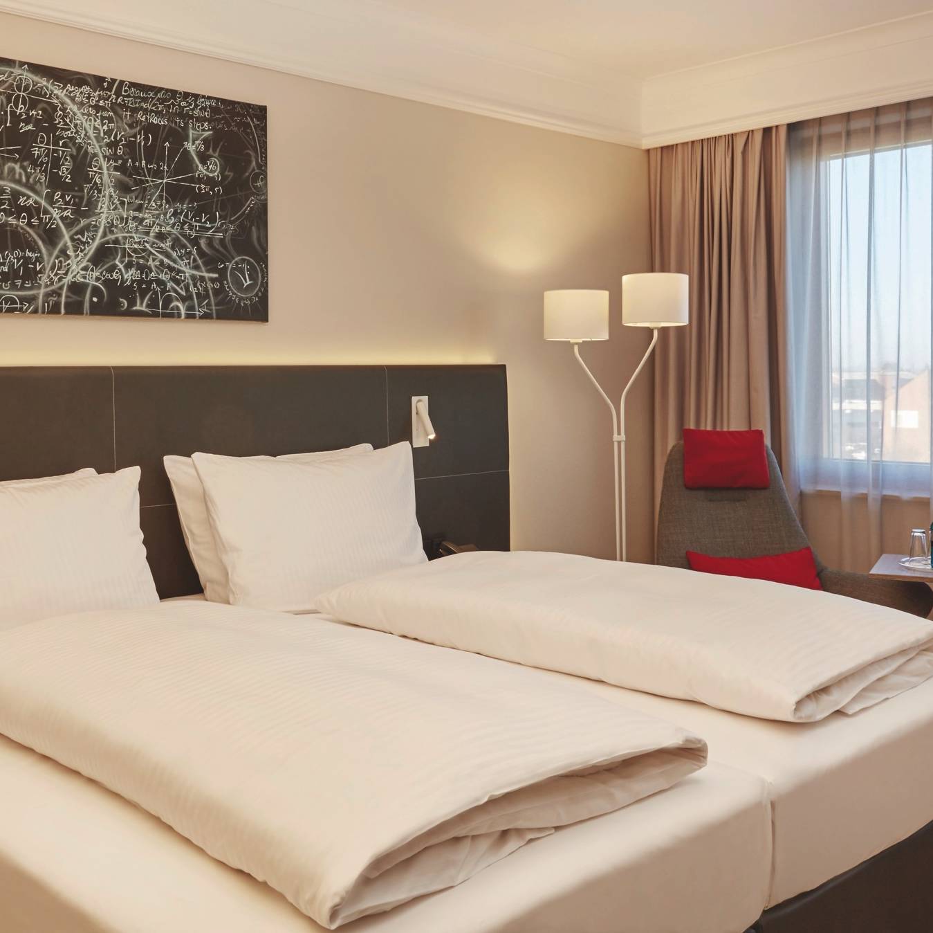 Moderne inrichting H4 Hotel Hannover Messe