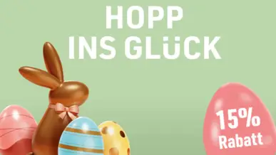 Sparen Sie 15% Osterspecial - Offizielle Webseite
