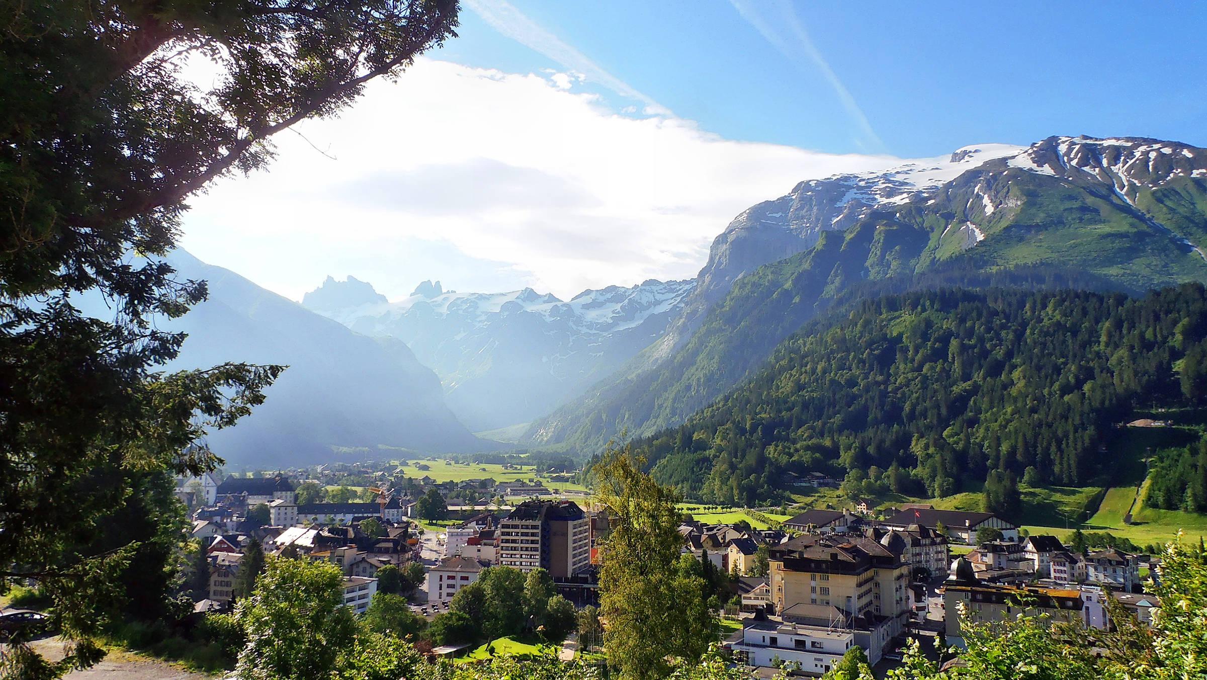 Blick auf Engelberg - H+ Hotel & Spa Engelberg - Offizielle Webseite