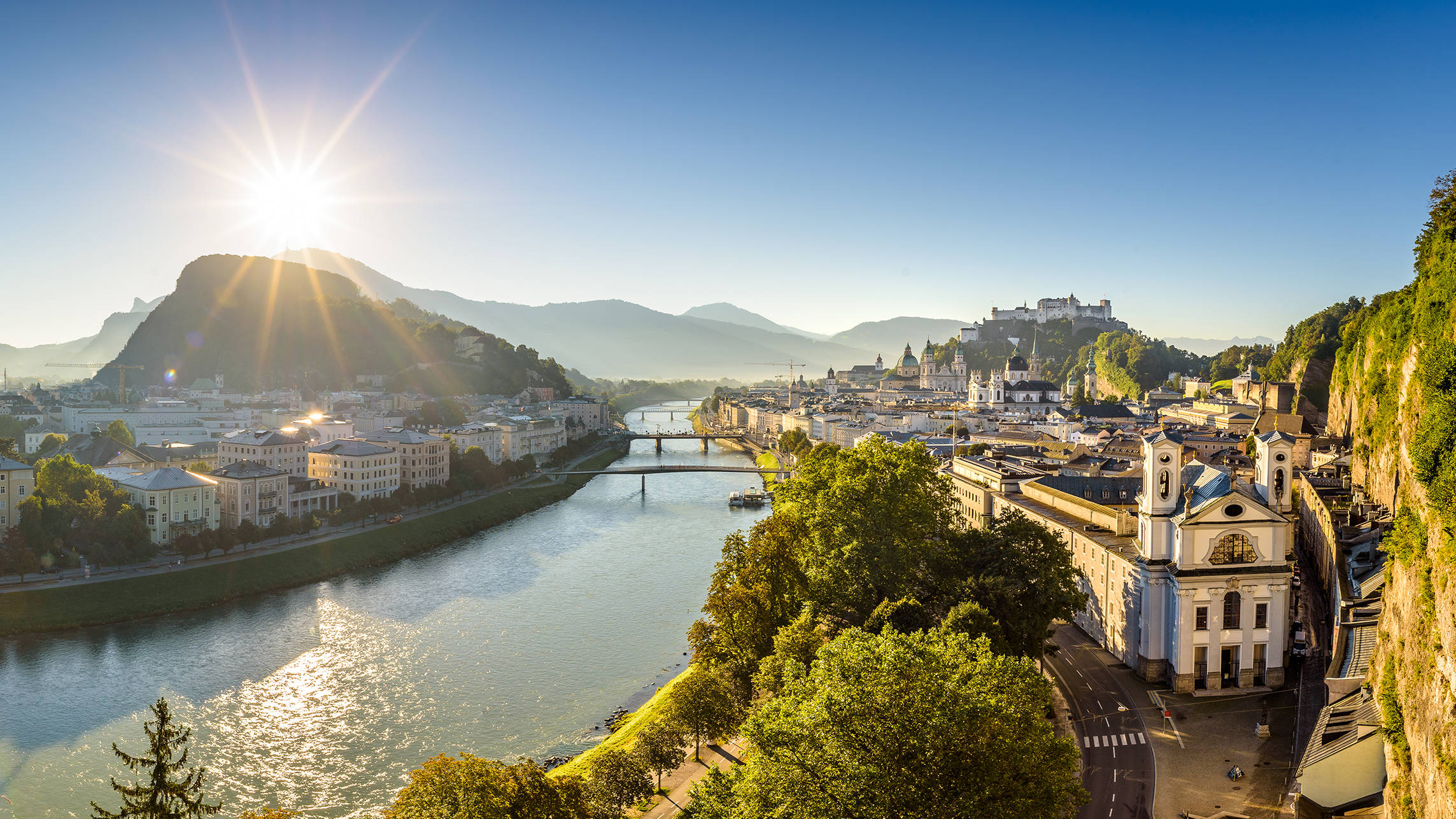 Skyline of Salzburg - H+ Hotel Ried - Official website