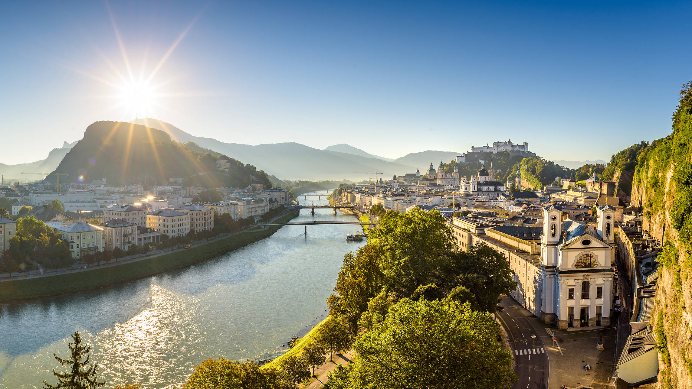 Skyline of Salzburg - H+ Hotel Ried - Official website Skyline of Salzburg - H+ Hotel Ried - Official website