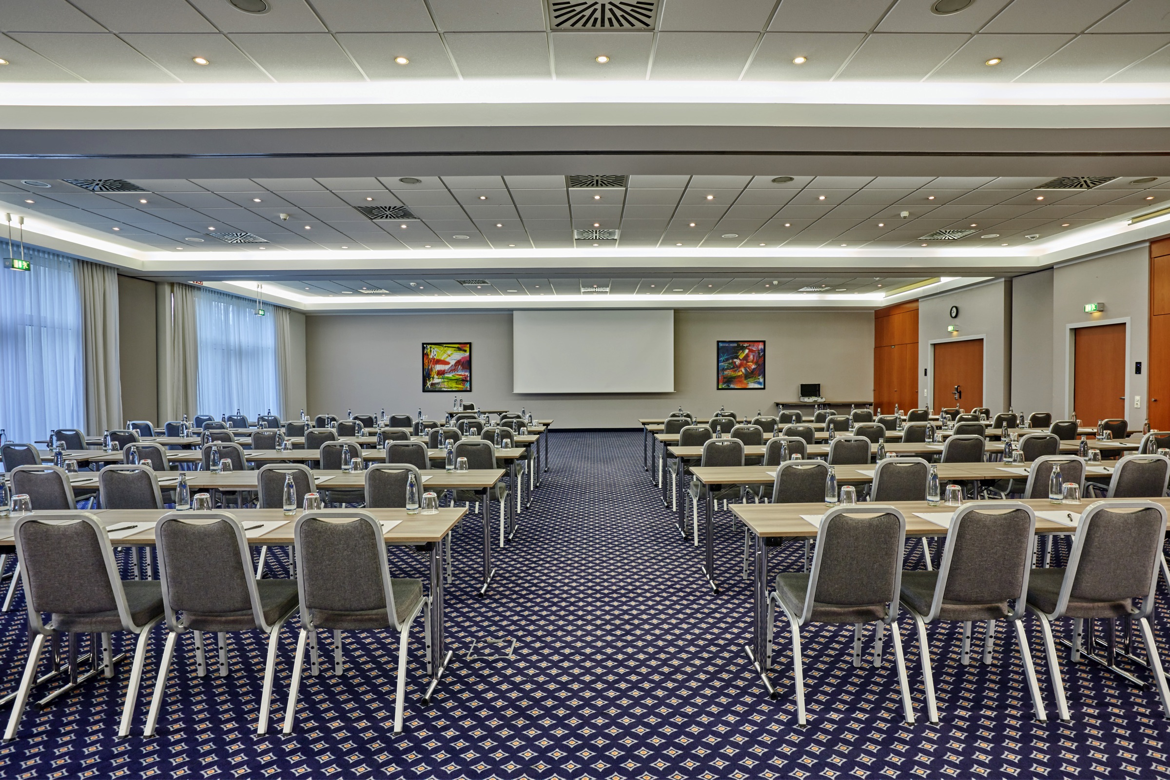 Vergaderruimte vanaf H4 Hotel Leipzig Vergaderruimte vanaf H4 Hotel Leipzig