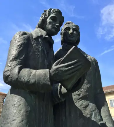 Statue of the Brothers Grimm