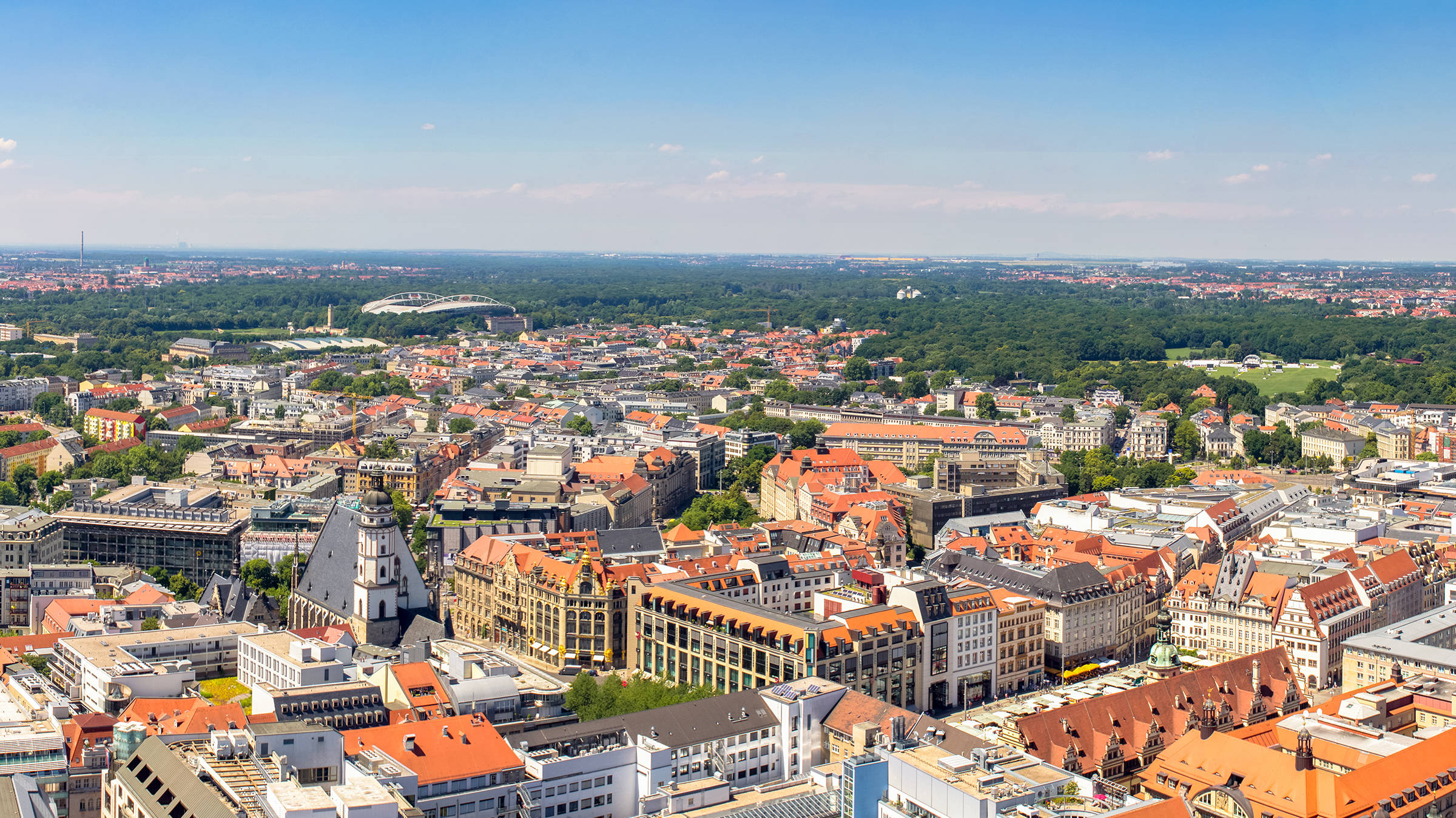 Leipzig von oben | H-Hotels.com Leipzig von oben | H-Hotels.com