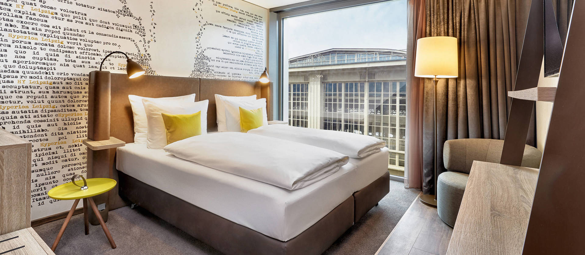 Komfortzimmer im Hyperion Hotel Leipzig - Offizielle Webseite