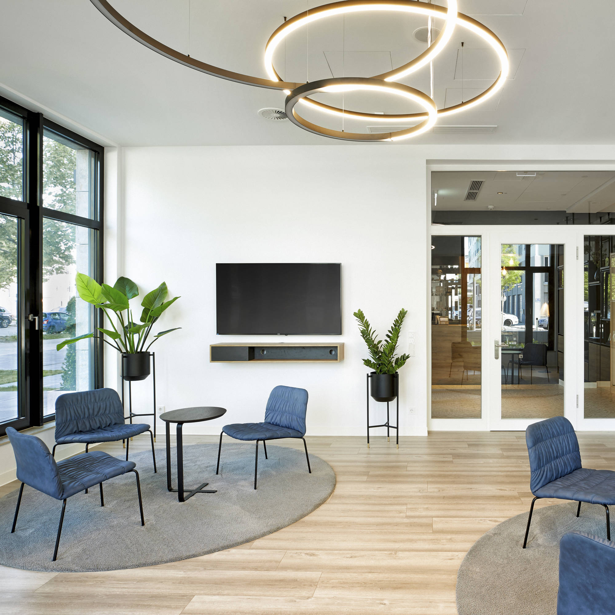 Лобби в H.ome Serviced Apartments München
