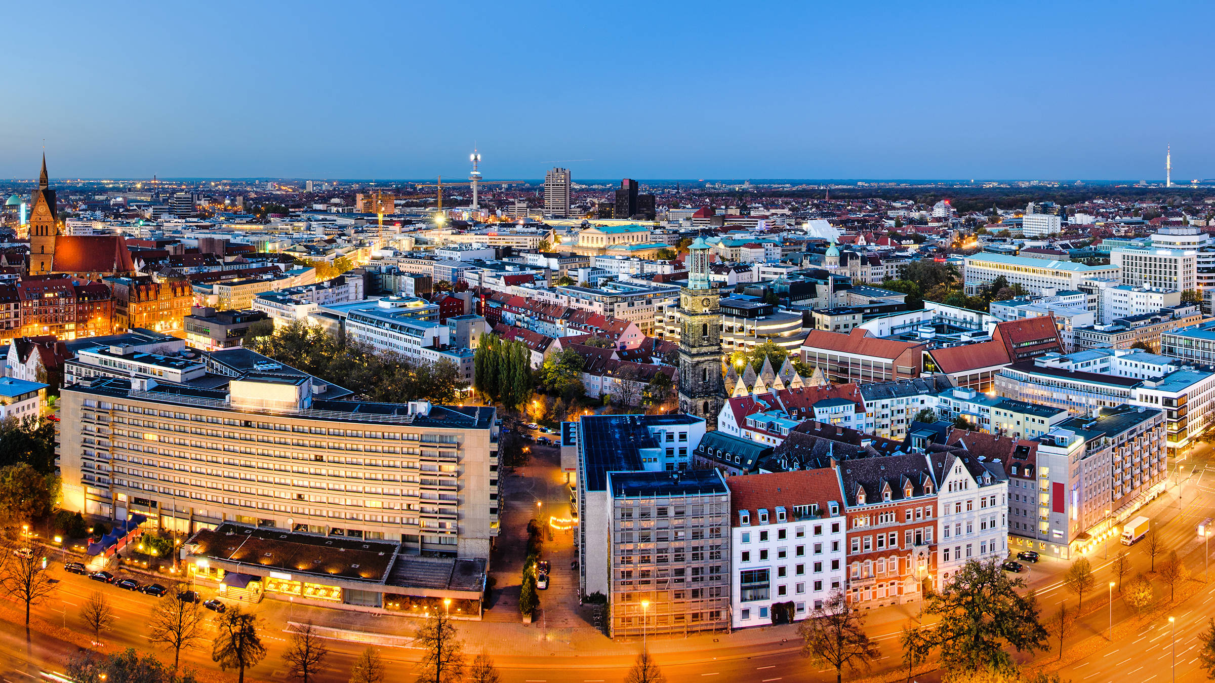 Hannover bei Nacht | H-Hotels.com Hannover bei Nacht | H-Hotels.com