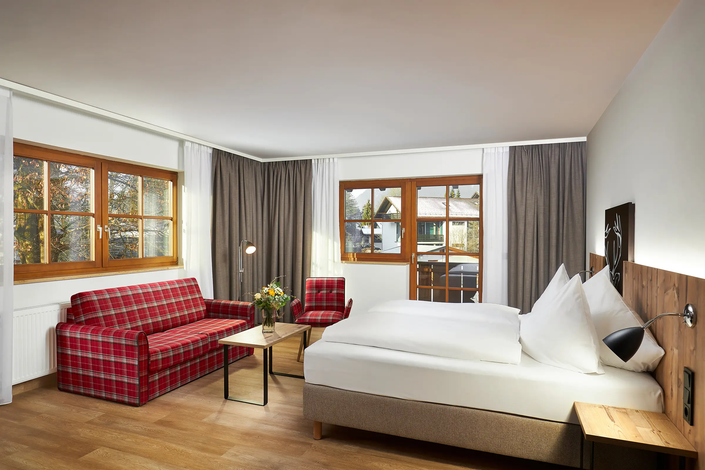 Deluxe Doppelzimmer - Hyperion Hotel Garmisch-Partenkirchen - Offizielle Webseite