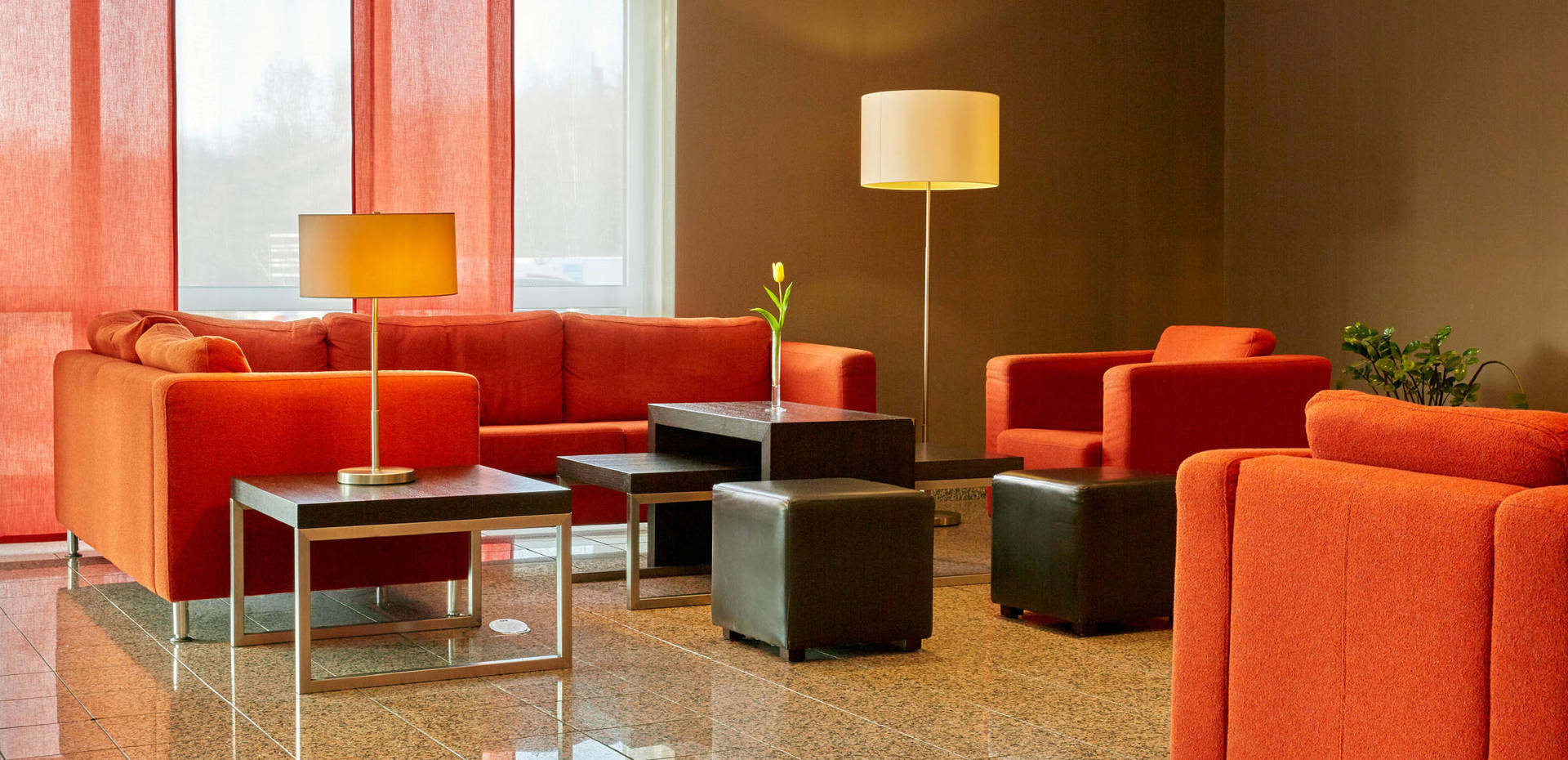 Lounge dell’hotel H+ Hotel Leipzig-Halle - Sito web ufficiale