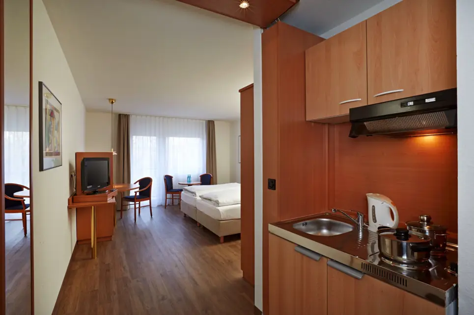 Modern 1-room-apartment at the H+ Hotel Wiesbaden Niedernhausen - Official website