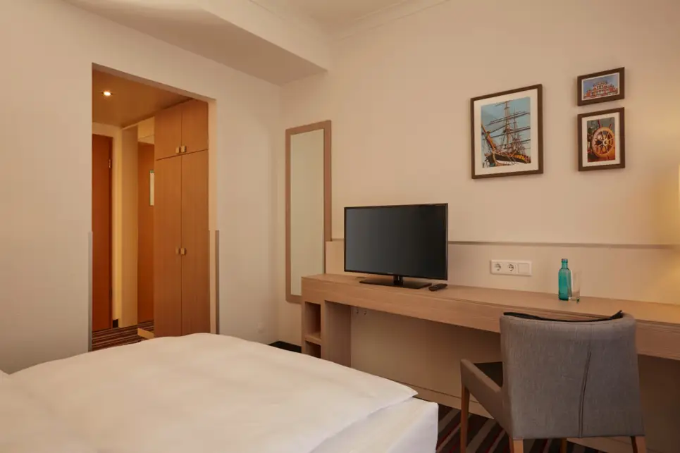 Friendly comfort room at the H+ Hotel Stade Herzog Widukind - Official website