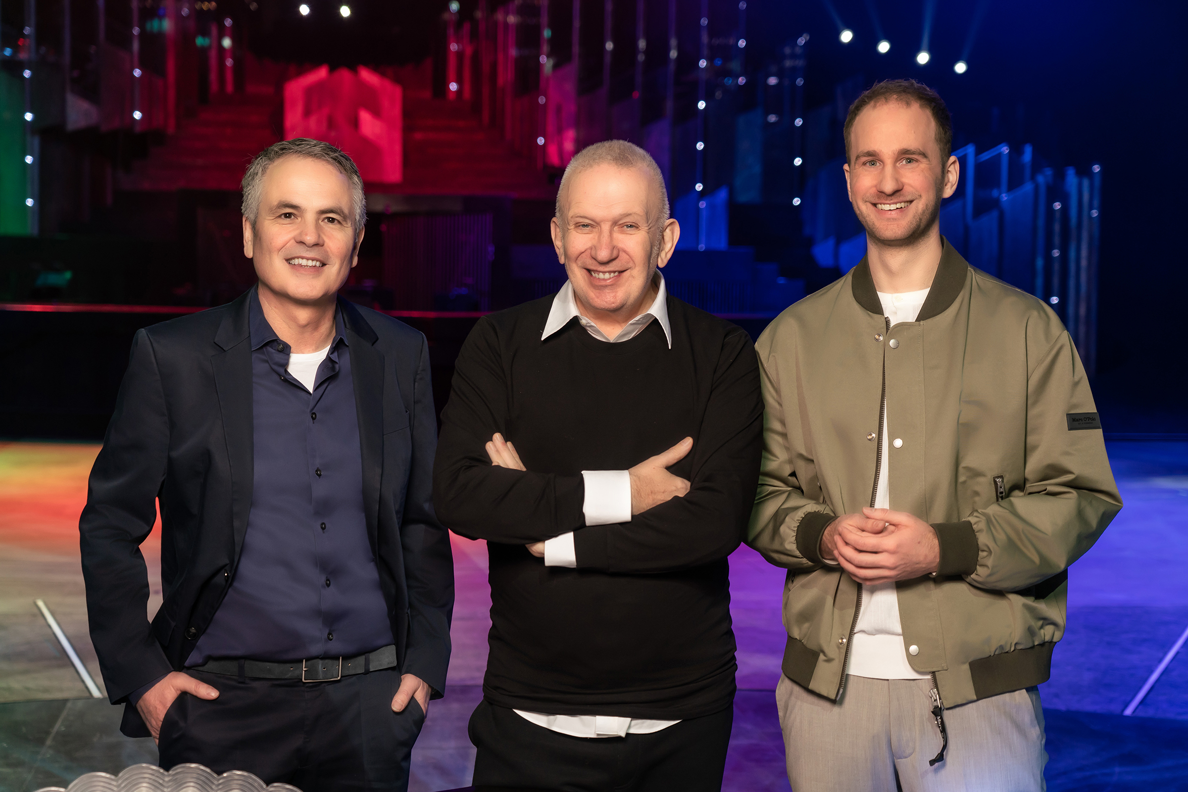 Dr. Berndt Schmidt, Jean Paul Gaultier und Oliver Hoppmann - H-Hotels.com Dr. Berndt Schmidt, Jean Paul Gaultier und Oliver Hoppmann - H-Hotels.com